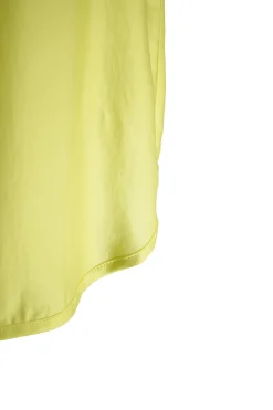 Sale Blusa Mezze Maniche in Viscosa / Giallo Donna Bluse
