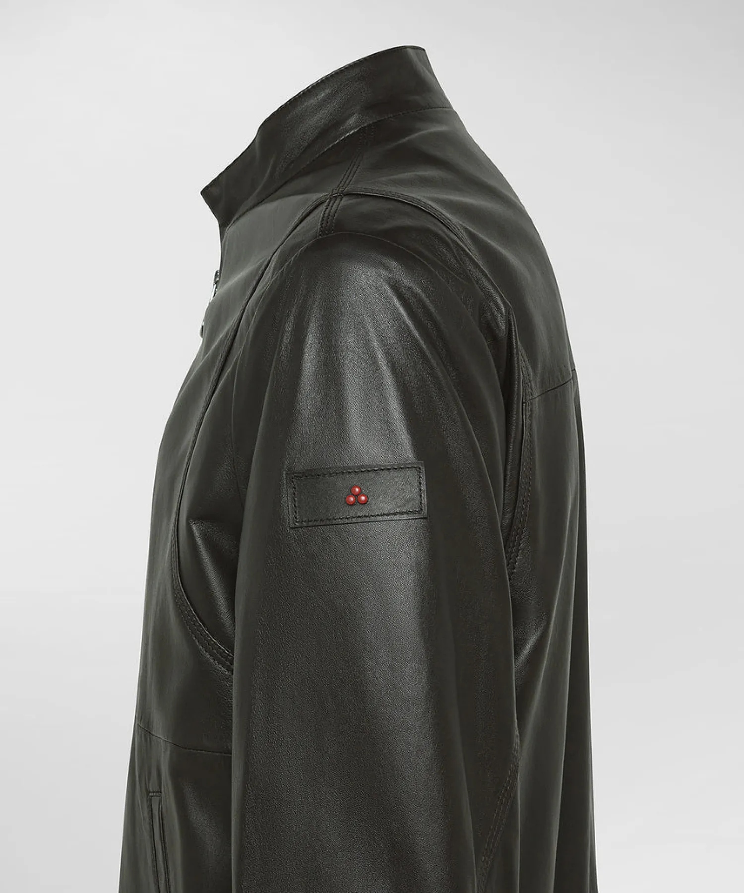 Discount Bomber in Nappa Tureia Le / Marrone Uomo Giubbotti