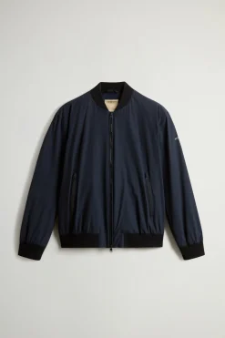 Sale Bomber in Nylon Elasticizzato / Uomo Giubbotti