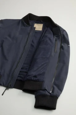 Sale Bomber in Nylon Elasticizzato / Uomo Giubbotti