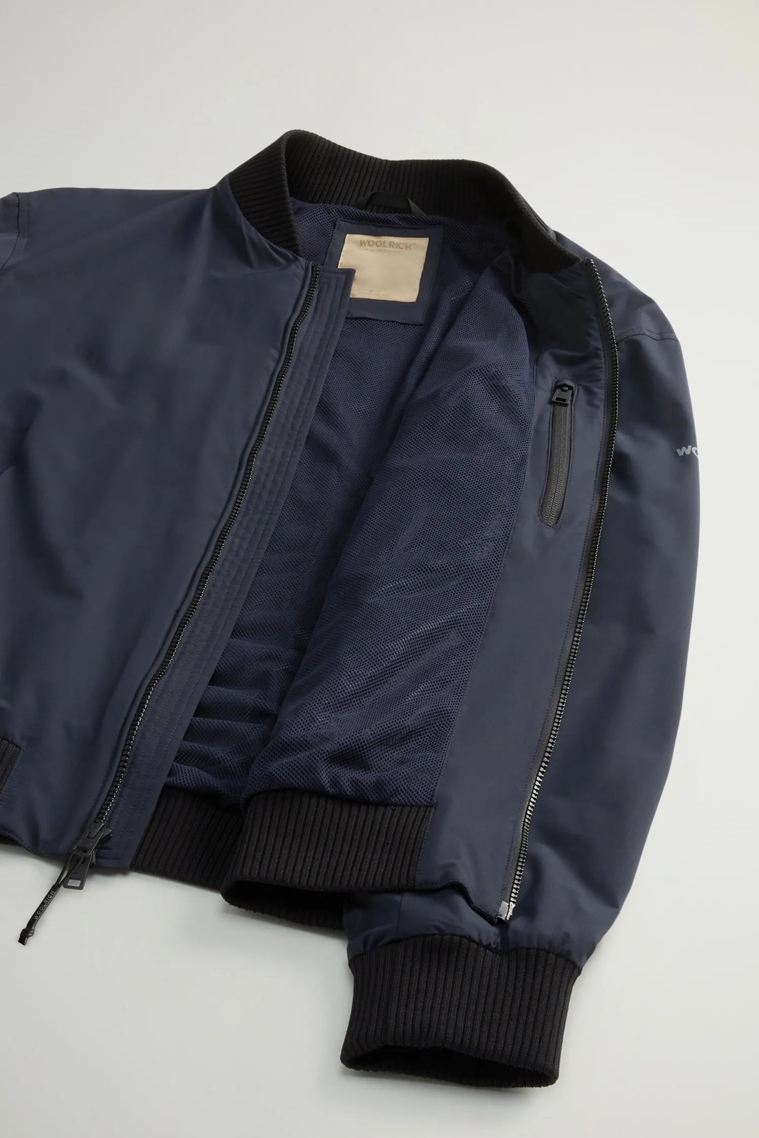 Sale Bomber in Nylon Elasticizzato / Uomo Giubbotti