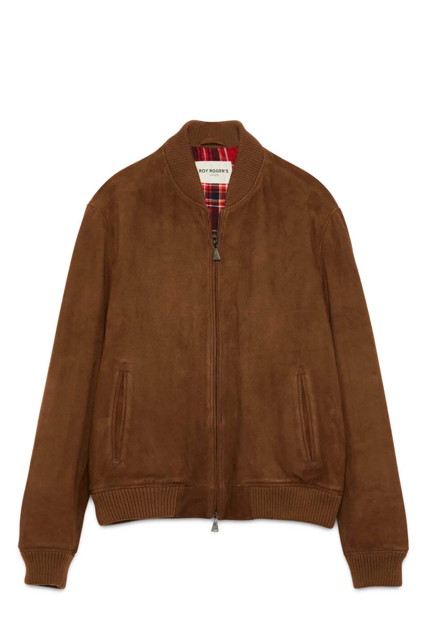 Online Bomber in Suede / Uomo Giubbotti
