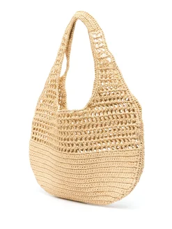 Borsa a Spalla con Logo Ricamato / Donna Borse A Spalla