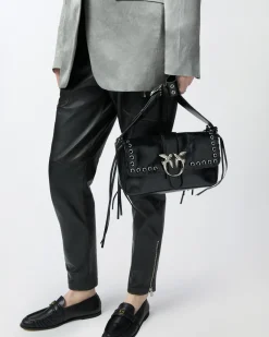 New Borsa a Spalla Soft Love Slouchy con Frange / Donna Borse A Tracolla