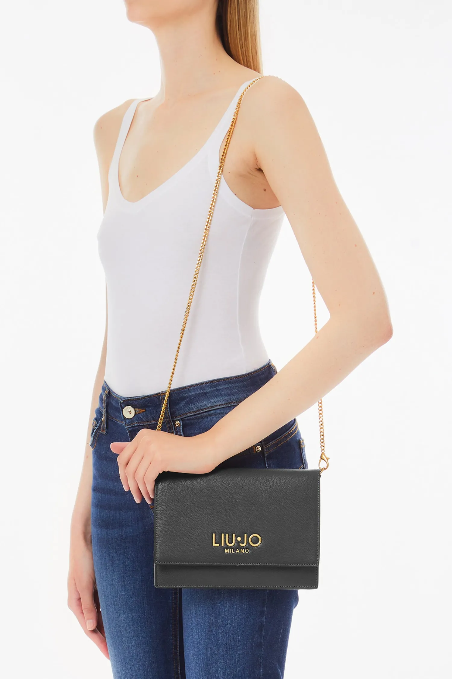 Outlet Borsa a Tracolla con Logo / Donna Borse A Tracolla