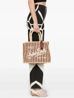 Online Borsa Colette in Rafia con Logo / Donna Borse A Tracolla