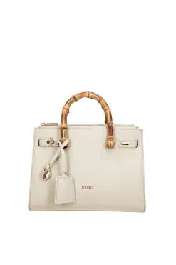 Online Borsa con Manici Effetto Bamboo / Donna Borse A Tracolla