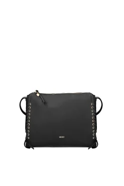 Discount Borsa in Ecopelle con Logo / Donna Borse A Tracolla