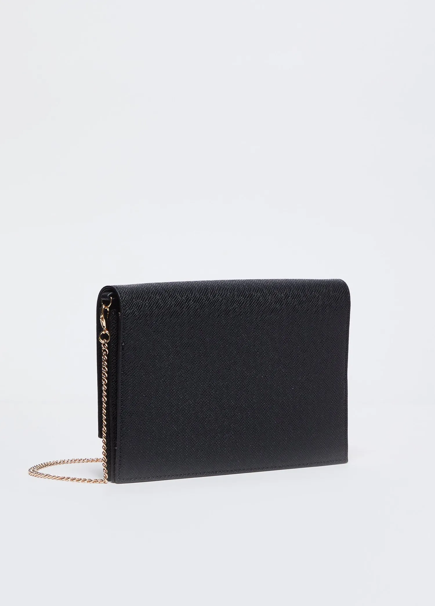Outlet Borsa Nera a Tracolla con Logo / Donna Borse A Tracolla