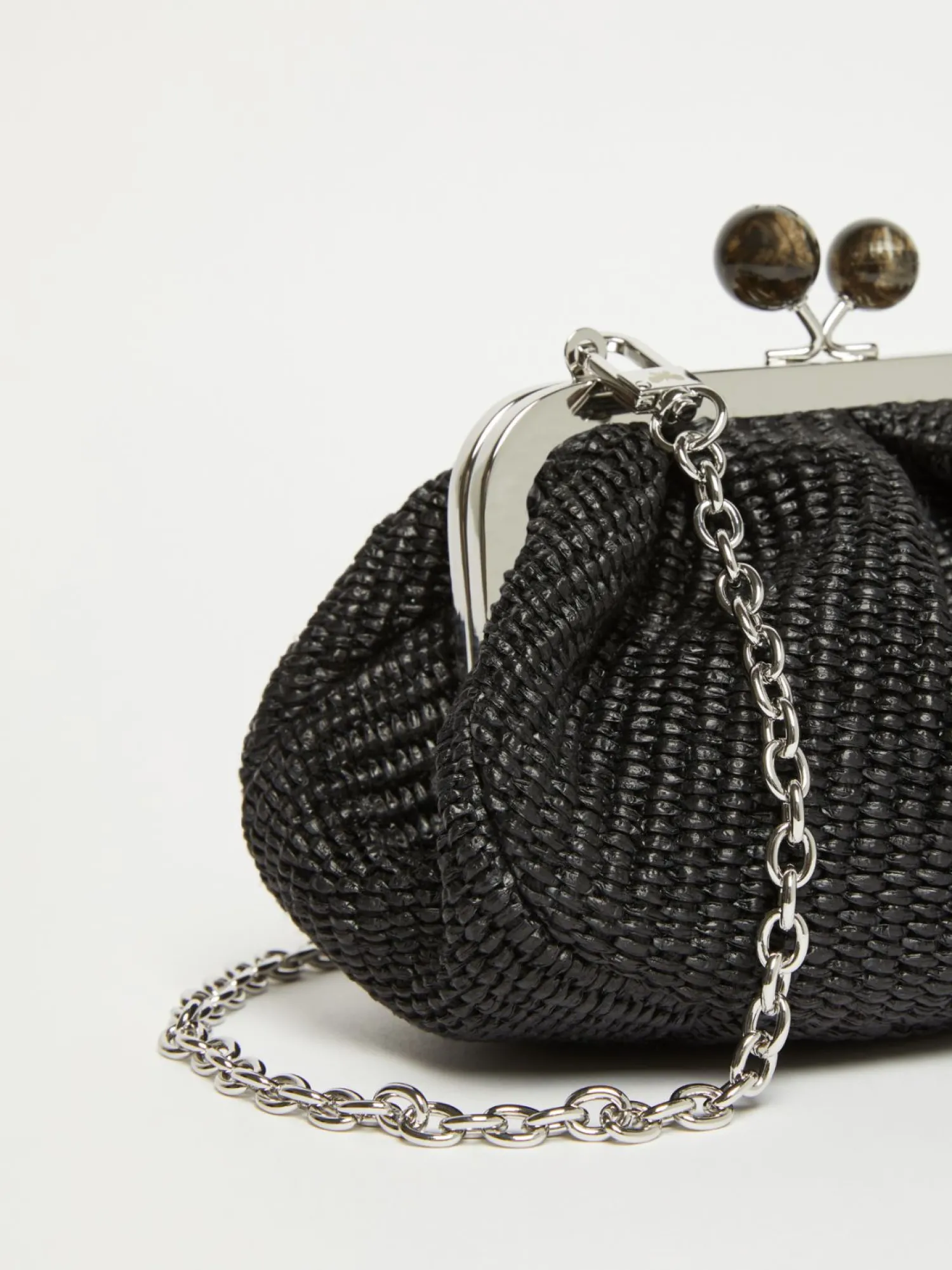 New Borsa Pasticcino Small Effetto Rafia / Donna Borse A Tracolla