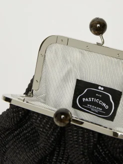 New Borsa Pasticcino Small Effetto Rafia / Donna Borse A Tracolla