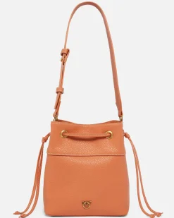 Clearance Borsa Piccola a Secchiello in Pelle con Tracolla / Donna Borse A Tracolla