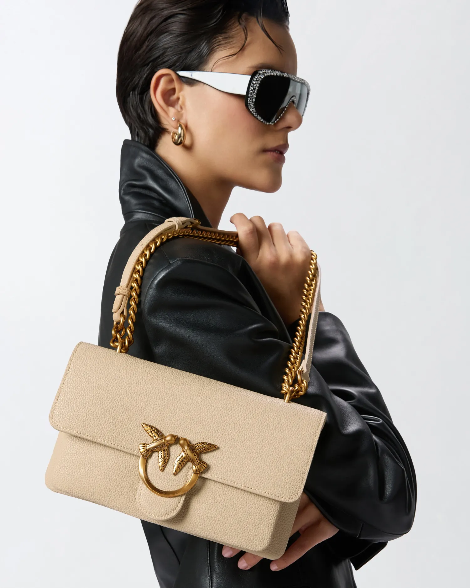 Sale Borsa Piccola a Tracolla in Pelle Morbida / Donna Borse A Tracolla