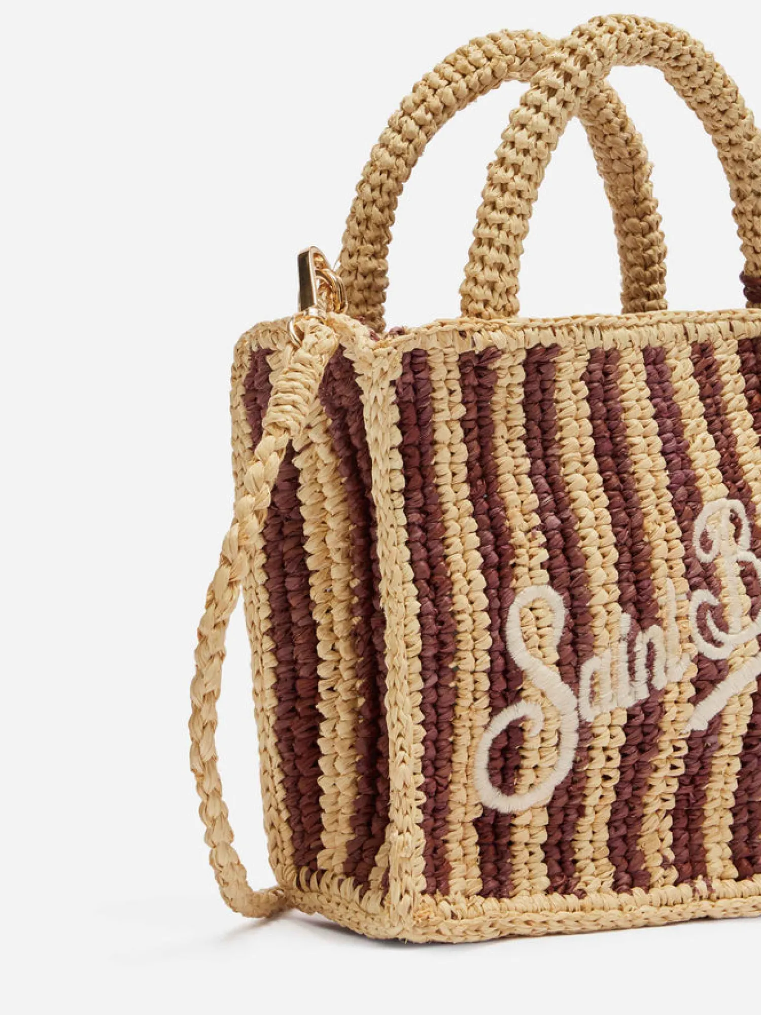 Sale Borsa Vanity Mini in Rafia / Donna Borse A Tracolla