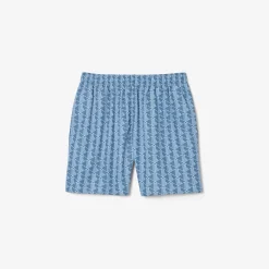 Outlet Boxer da Mare con Logo Monogramma / Uomo Costumi Da Bagno