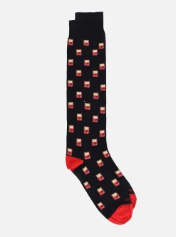 Discount Calzino in Cotone con Fantasia / Uomo Calzini