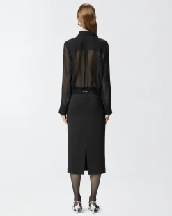 Clearance Camicetta Leggera in Georgette / Donna Camicie