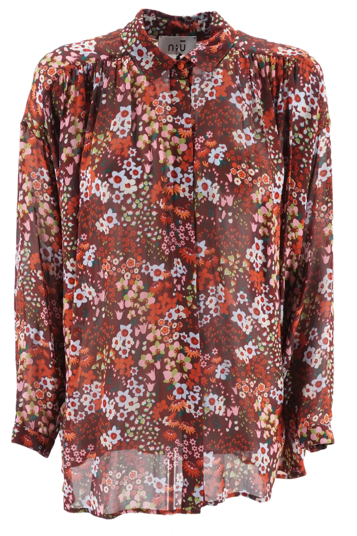 New Camicia a Fantasia in Viscosa / Donna Camicie