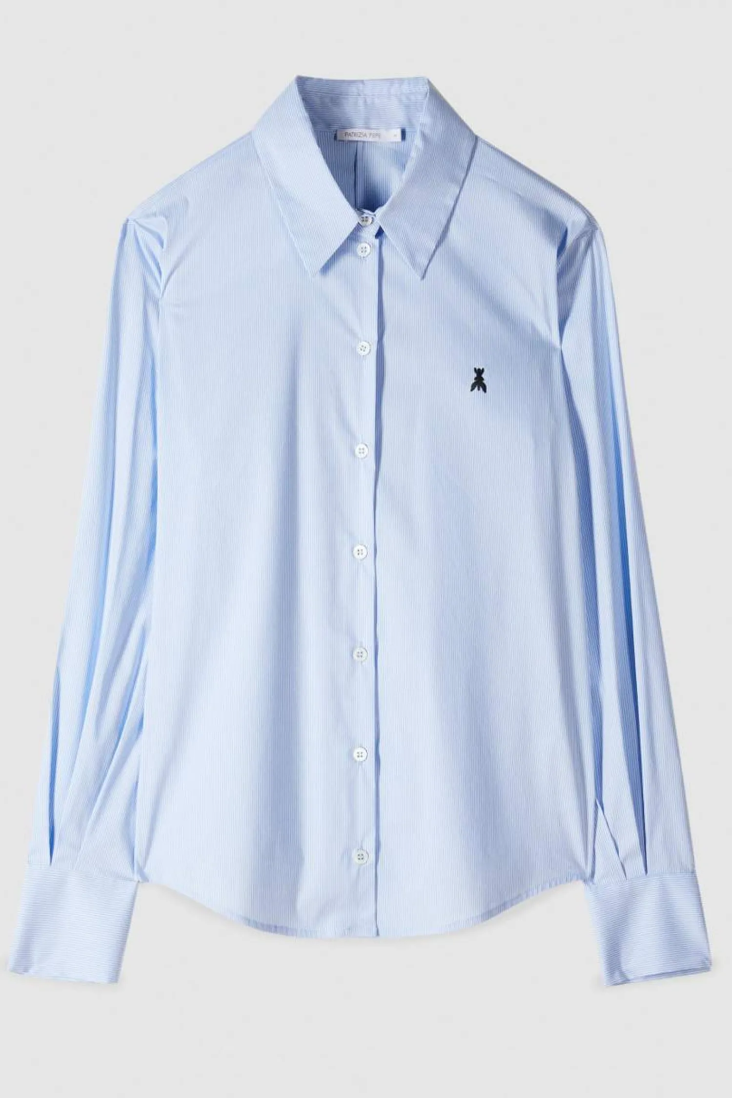 Hot Camicia a Righe con Spacco sul Retro / Donna Camicie