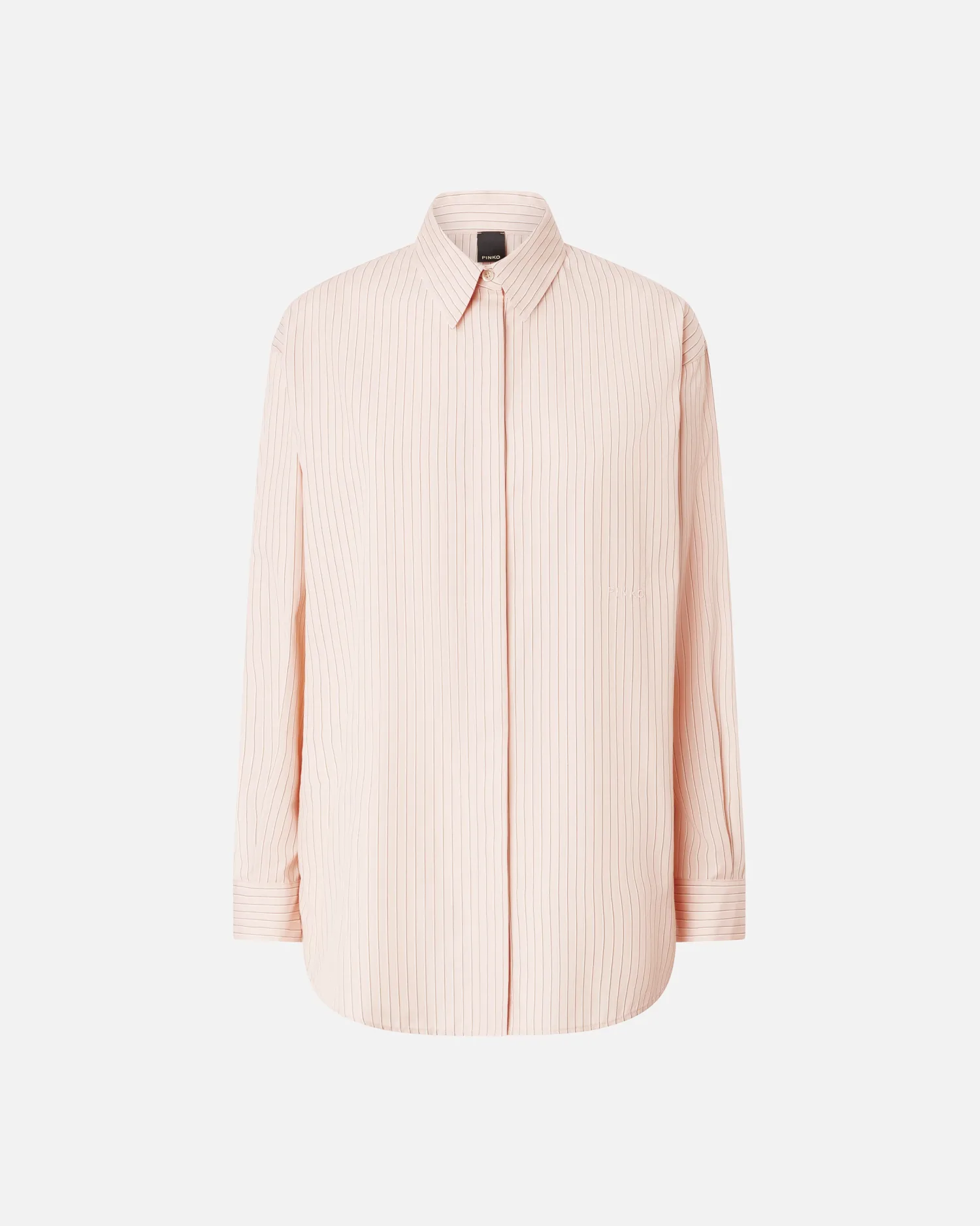 Outlet Camicia Bidport Oversize in Popeline a Righe / Donna Camicie