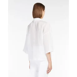 Hot Camicia Boxy in Tela Ramiè / Donna Camicie