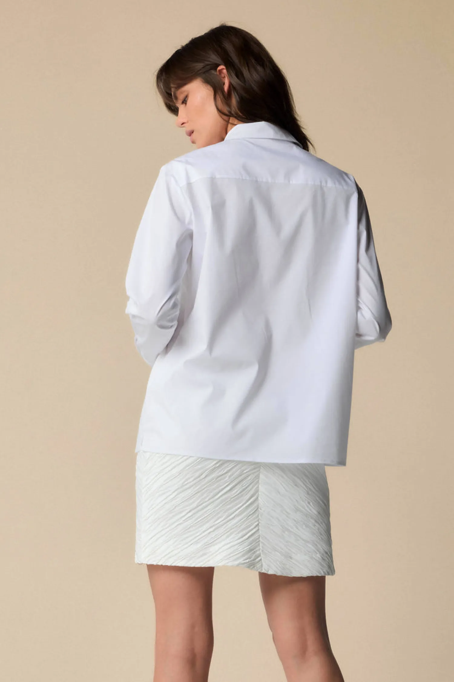 Sale Camicia Classic Fit con Volant / Donna Camicie