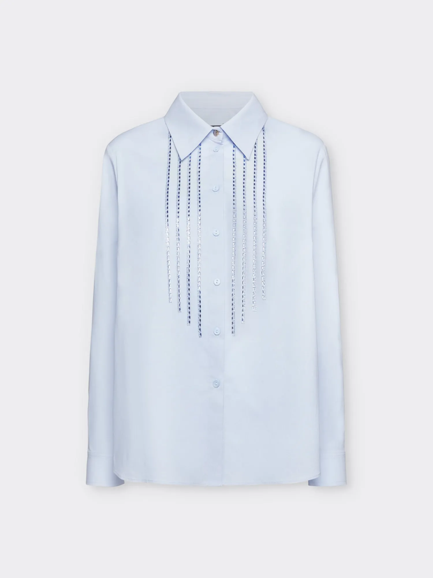 Online Camicia con Applicazioni Frontali / Donna Camicie