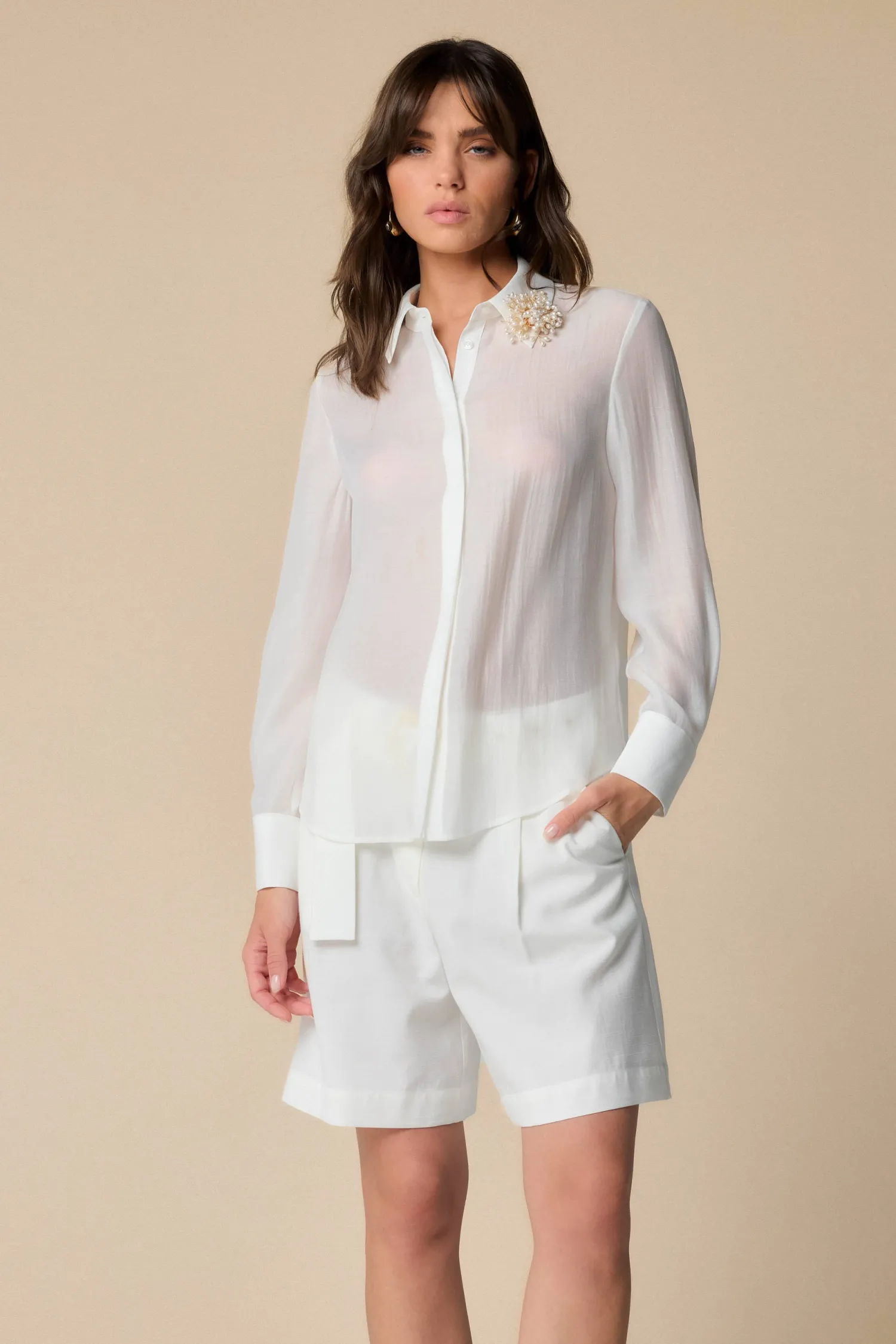 Online Camicia con Colletto Classico / Donna Camicie