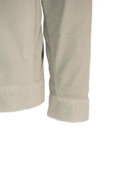 Best Camicia con Effetto Velluto / Beige Uomo Camicie
