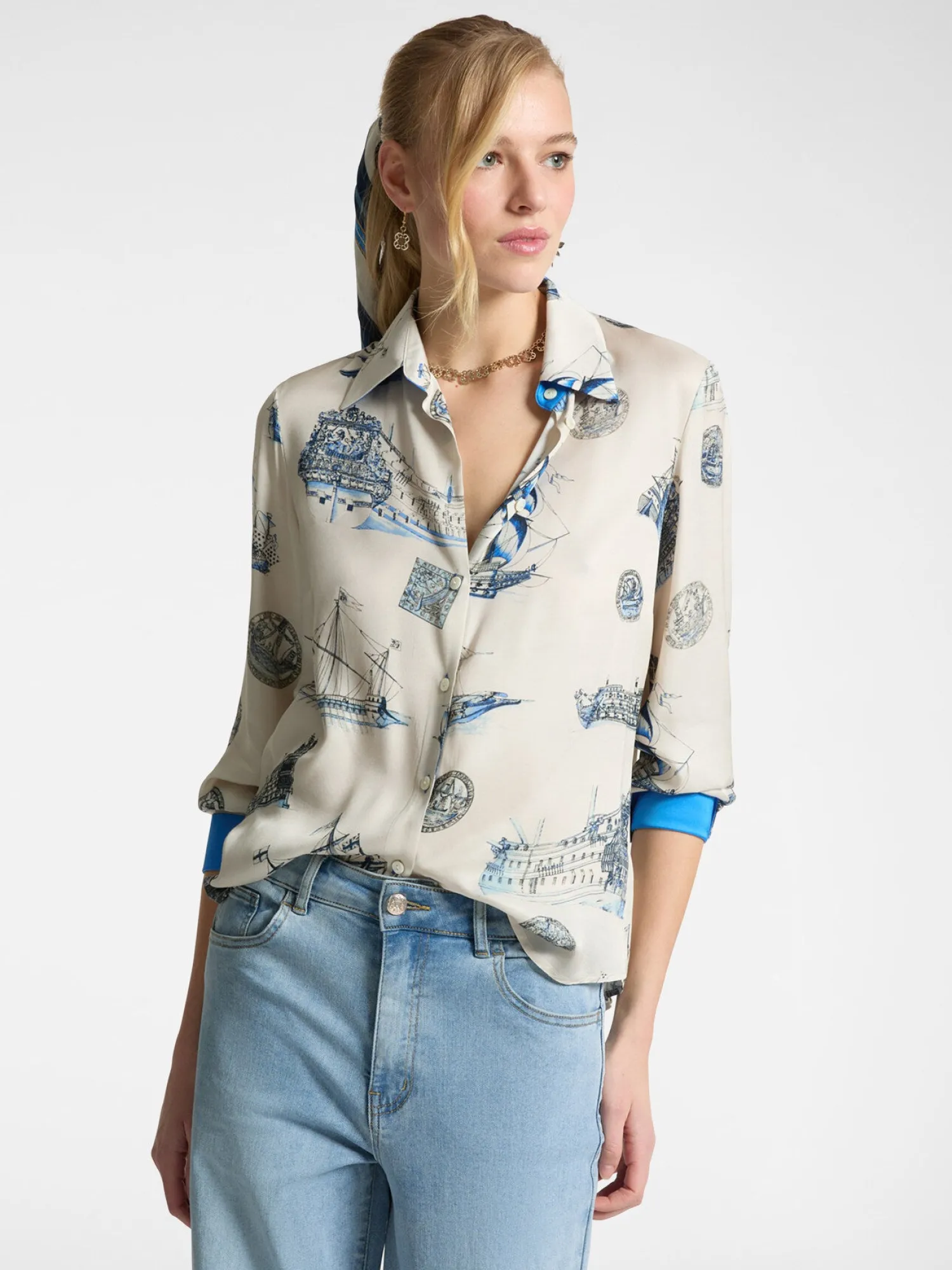 Clearance Camicia con Stampa / Donna Camicie