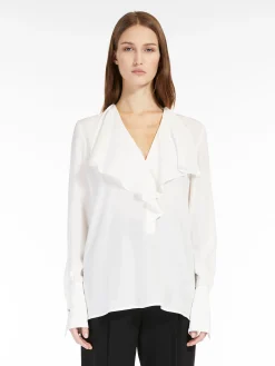 Camicia con Volant / Bianco Donna Camicie