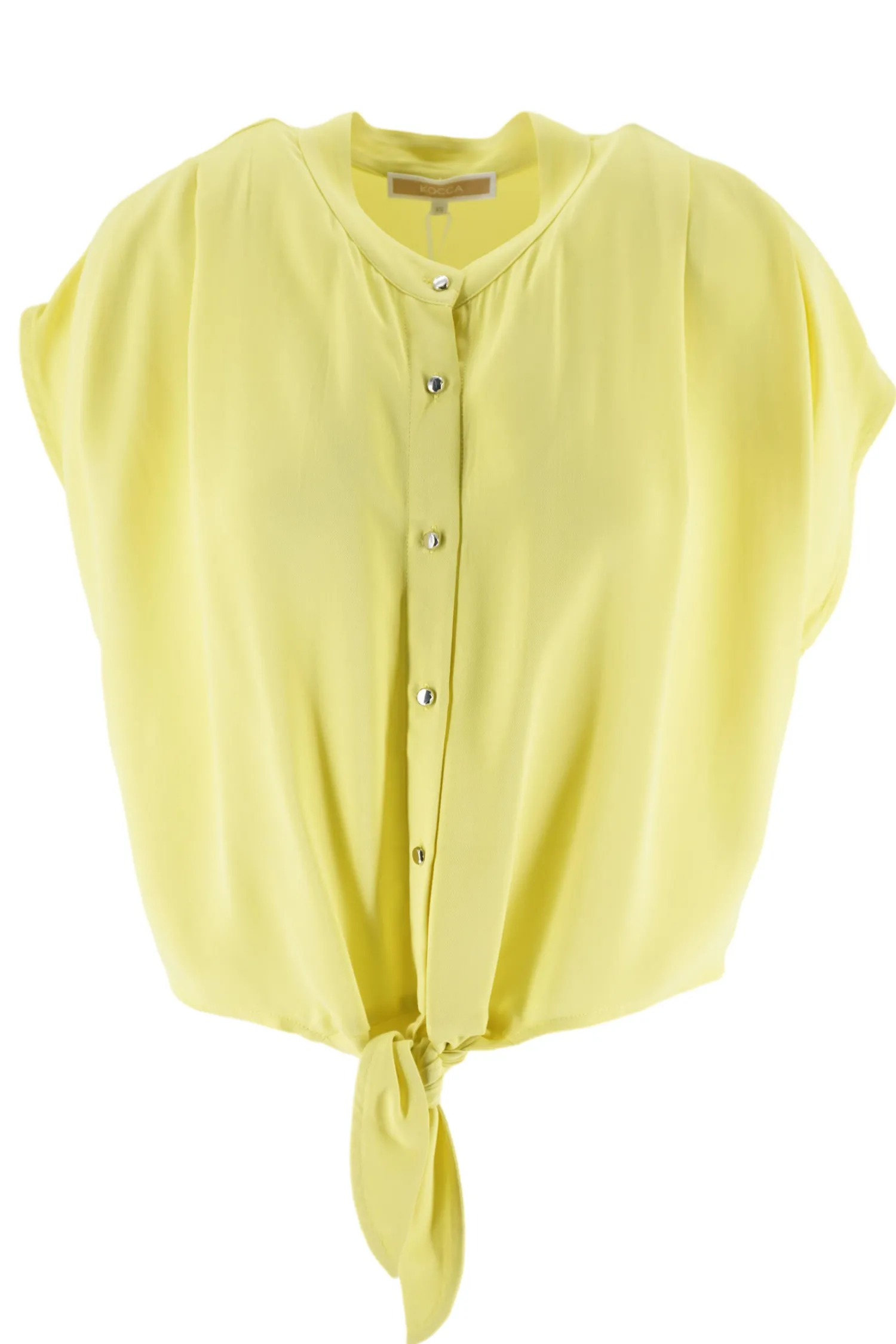 Discount Camicia Corta con Nodo / Donna Camicie