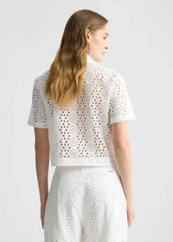 New Camicia Cropped con Ricami / Donna Camicie
