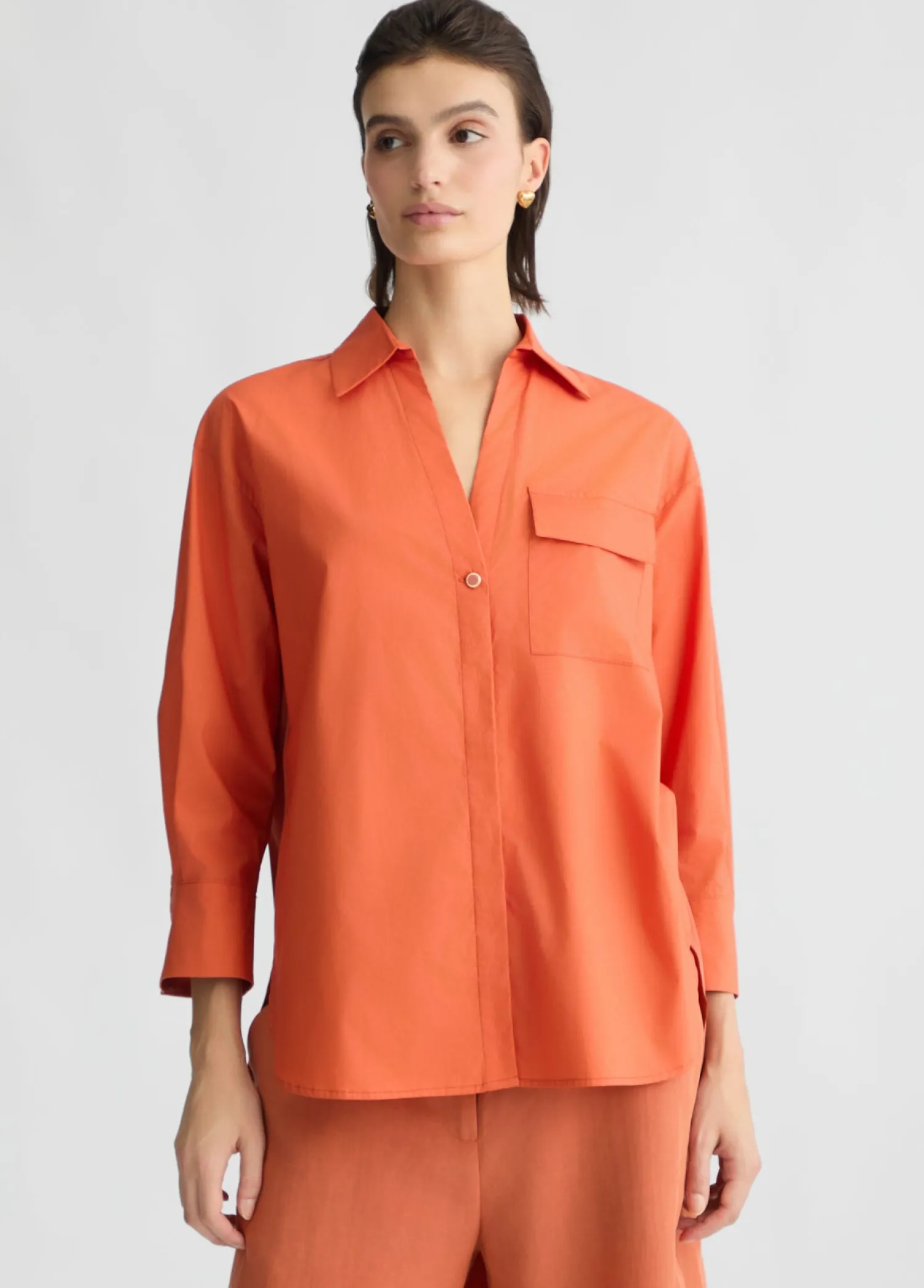 Discount Camicia in Cotone / Donna Camicie