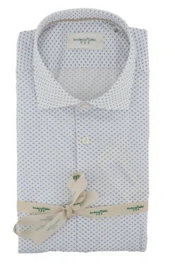 Camicia in Cotone con Fantasia / Uomo Camicie
