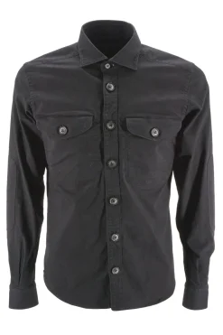 Clearance Camicia in Cotone Doppio / Uomo Camicie