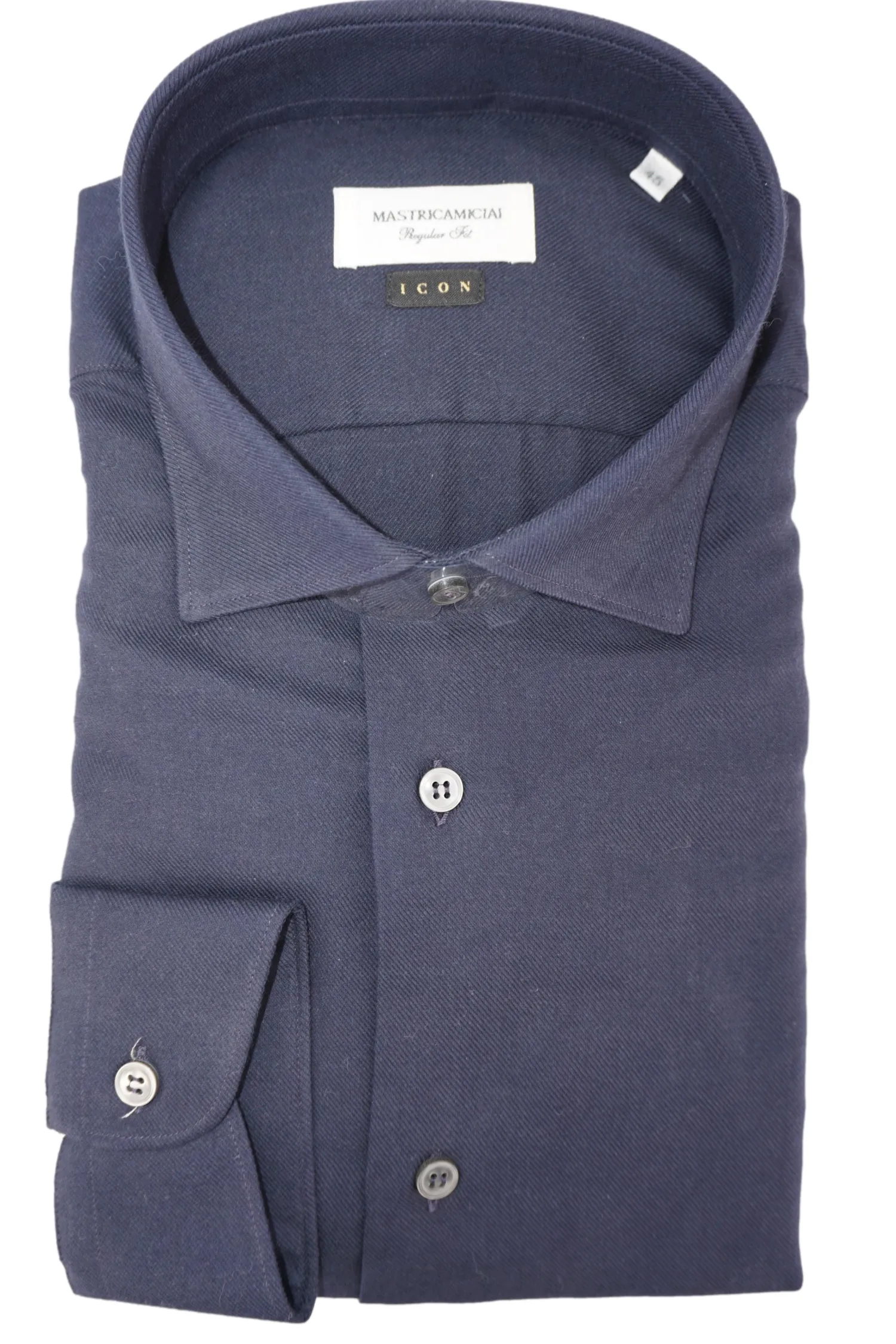 New Camicia in Cotone e Cashmere / Uomo Camicie