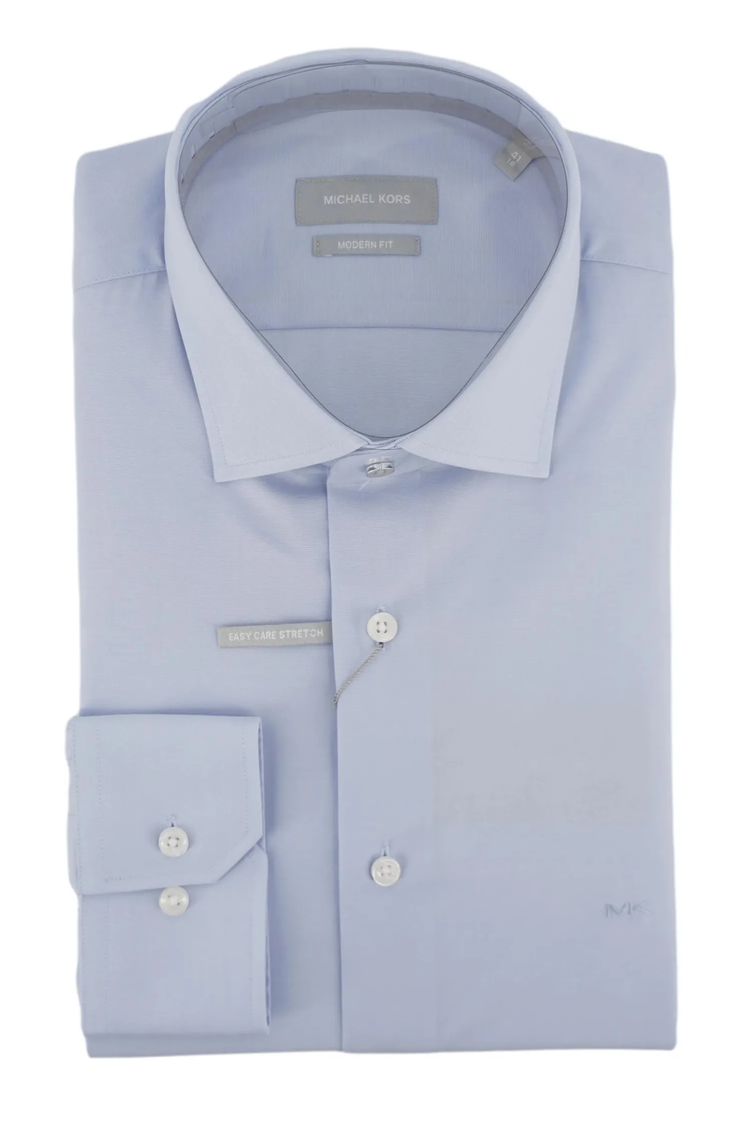 New Camicia in Cotone Modern Fit / Celeste Uomo Camicie