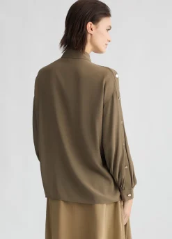 Hot Camicia in Crepe de Chine / Donna Camicie