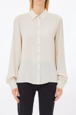 New Camicia in Crepe de Chine / Donna Camicie