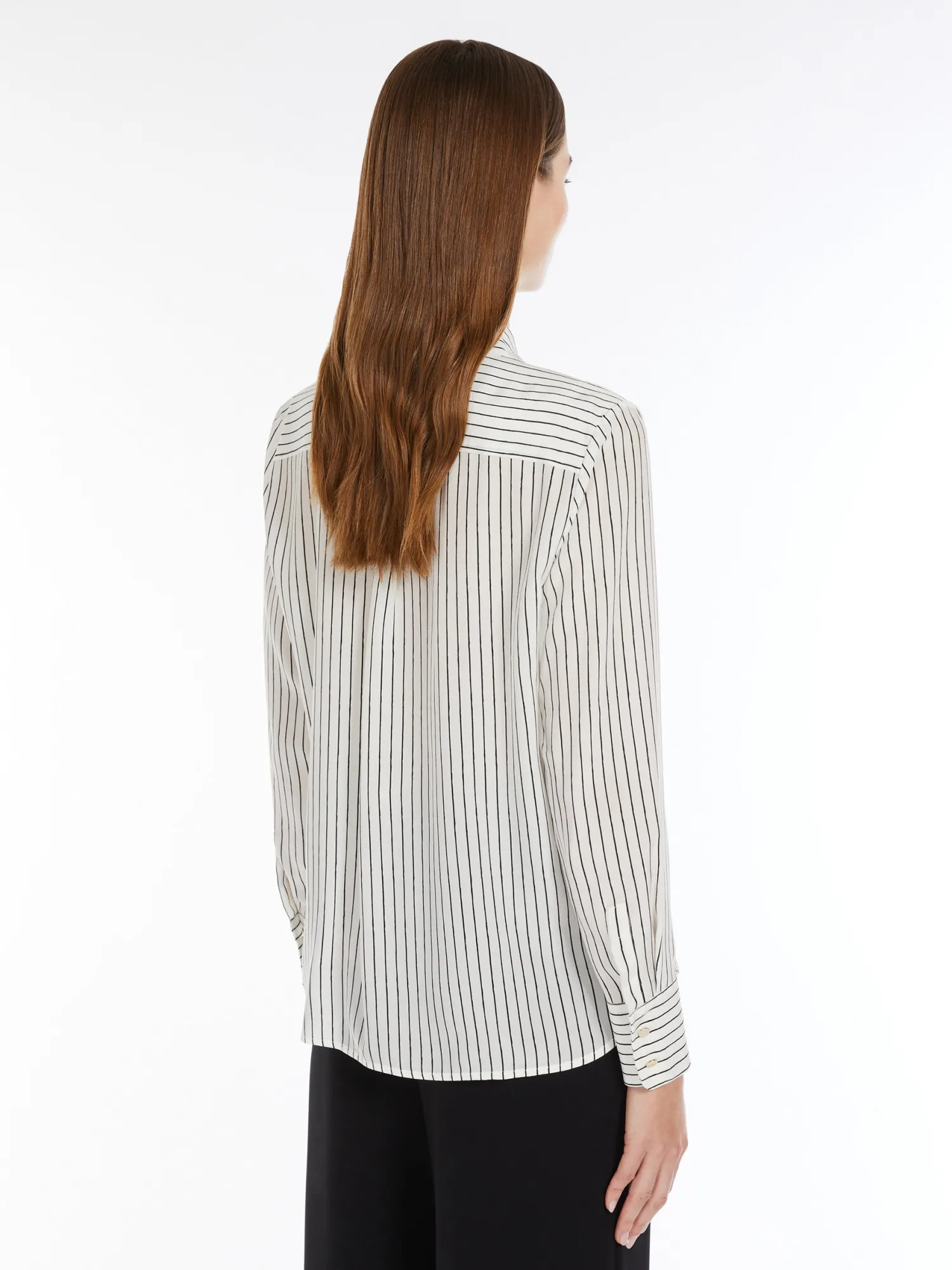 Camicia in Crepe de Chine Stampato / Donna Camicie