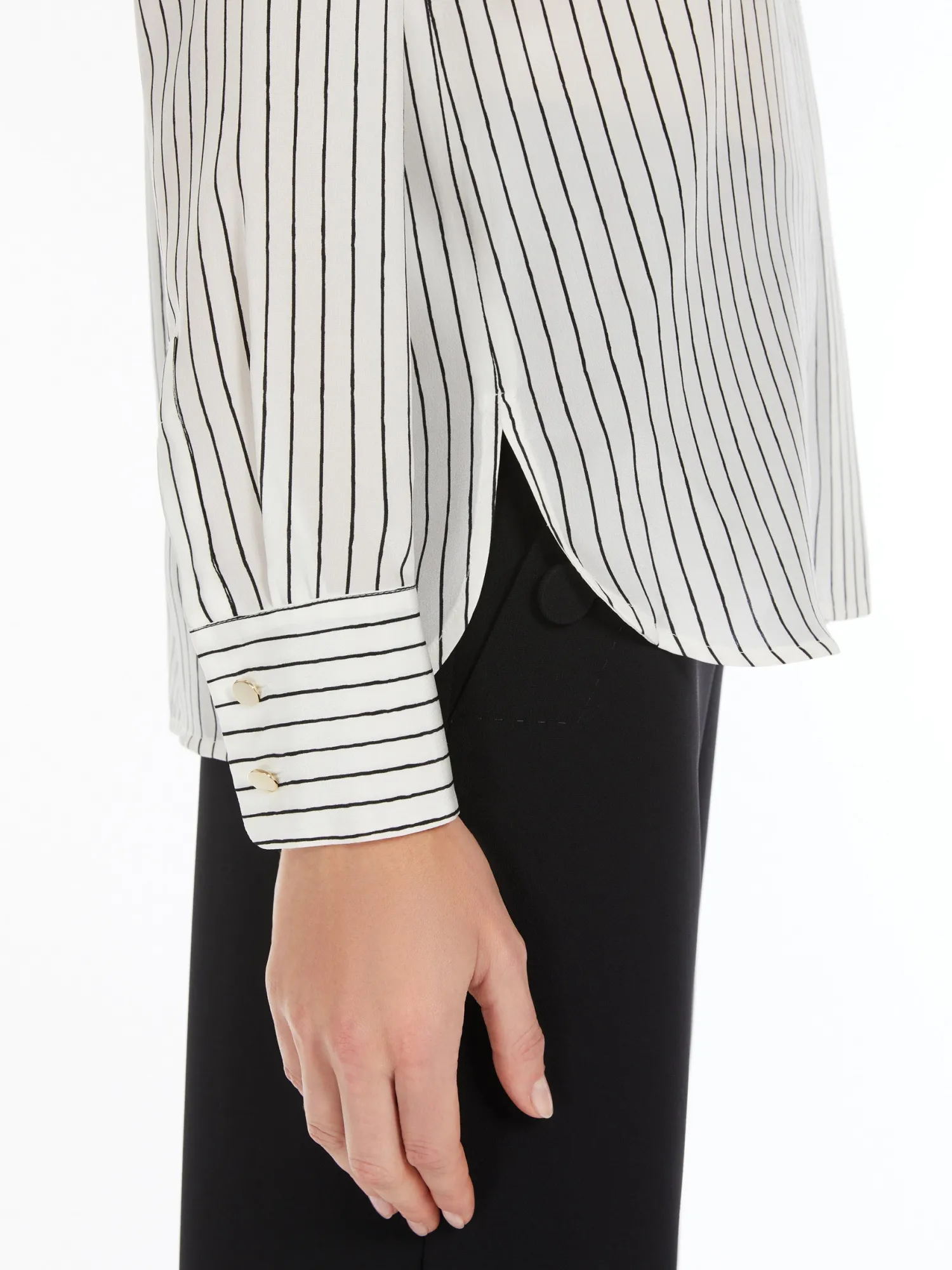 Camicia in Crepe de Chine Stampato / Donna Camicie