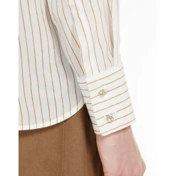 Clearance Camicia in Crepe de Chine Stampato / Donna Camicie