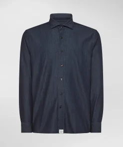 Camicia in Denim / Uomo Camicie
