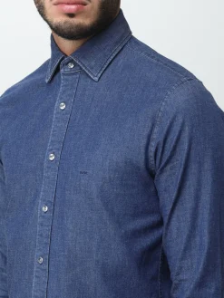 Clearance Camicia in Denim / Uomo Camicie