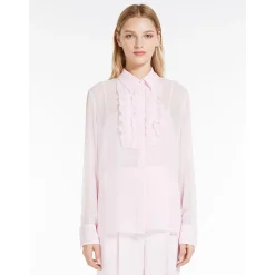 Sale Camicia in Georgette di Pura Seta / Donna Camicie