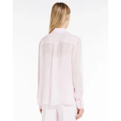 Sale Camicia in Georgette di Pura Seta / Donna Camicie