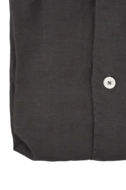 Hot Camicia in Lino con Collo Morbido / Uomo Camicie