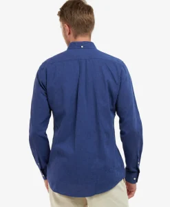 Outlet Camicia in Misto Lino con Taschino / Uomo Camicie