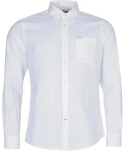New Camicia in Misto Lino con Taschino / Uomo Camicie